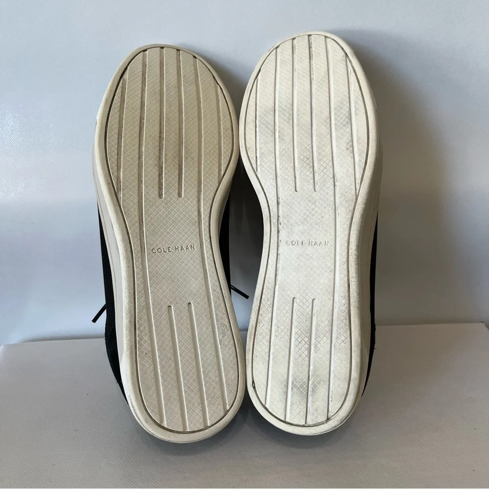 Cole Haan Black Suede Shoes Quincy Sport